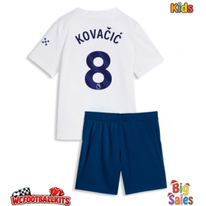Manchester City Mateo Kovacic #8 Replica Third Stadium Kit for Kids 2026-27 Short Sleeve (+ pants)